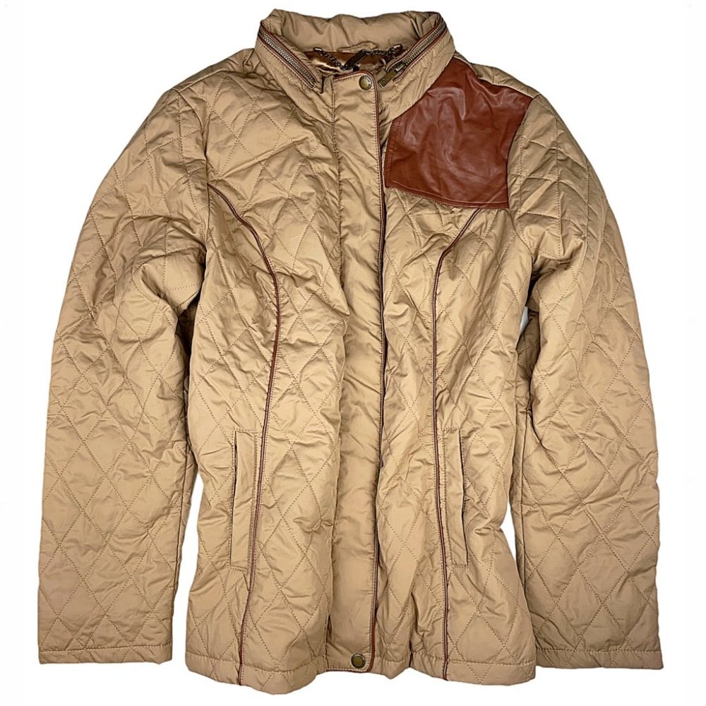 Dennis Basso Packable Quilted Puffer Barn Jacket - Picture 2 of 7
